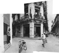 Havana Stret with Bicycles