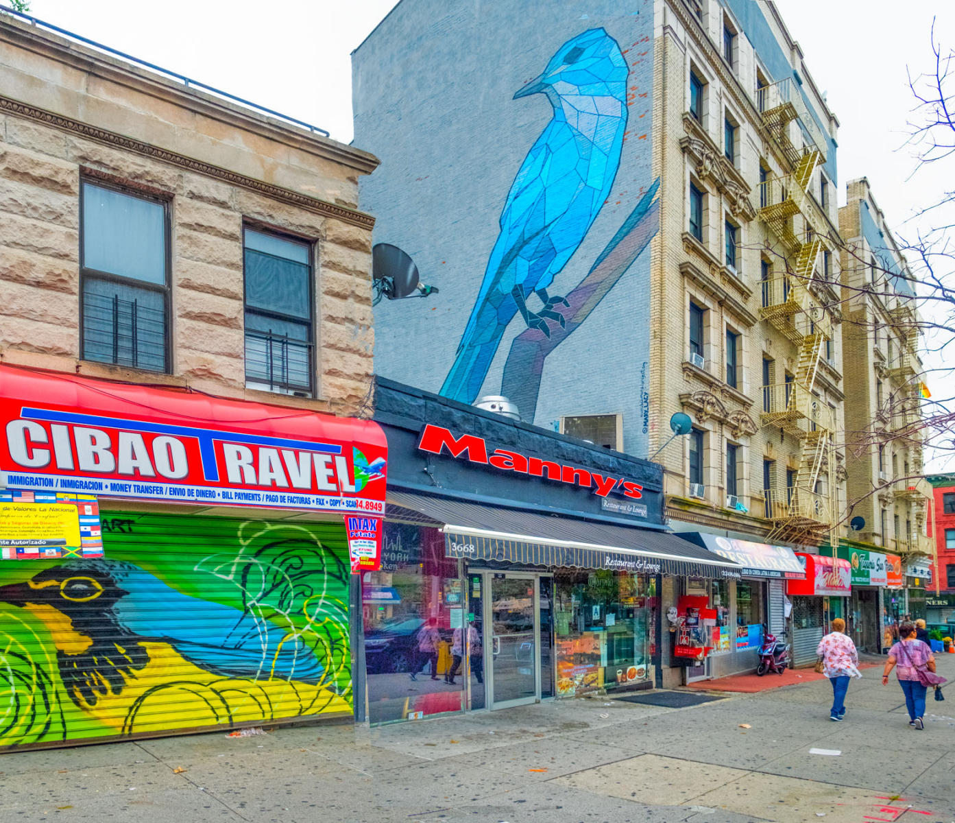 Blue Bird Audubon Mural