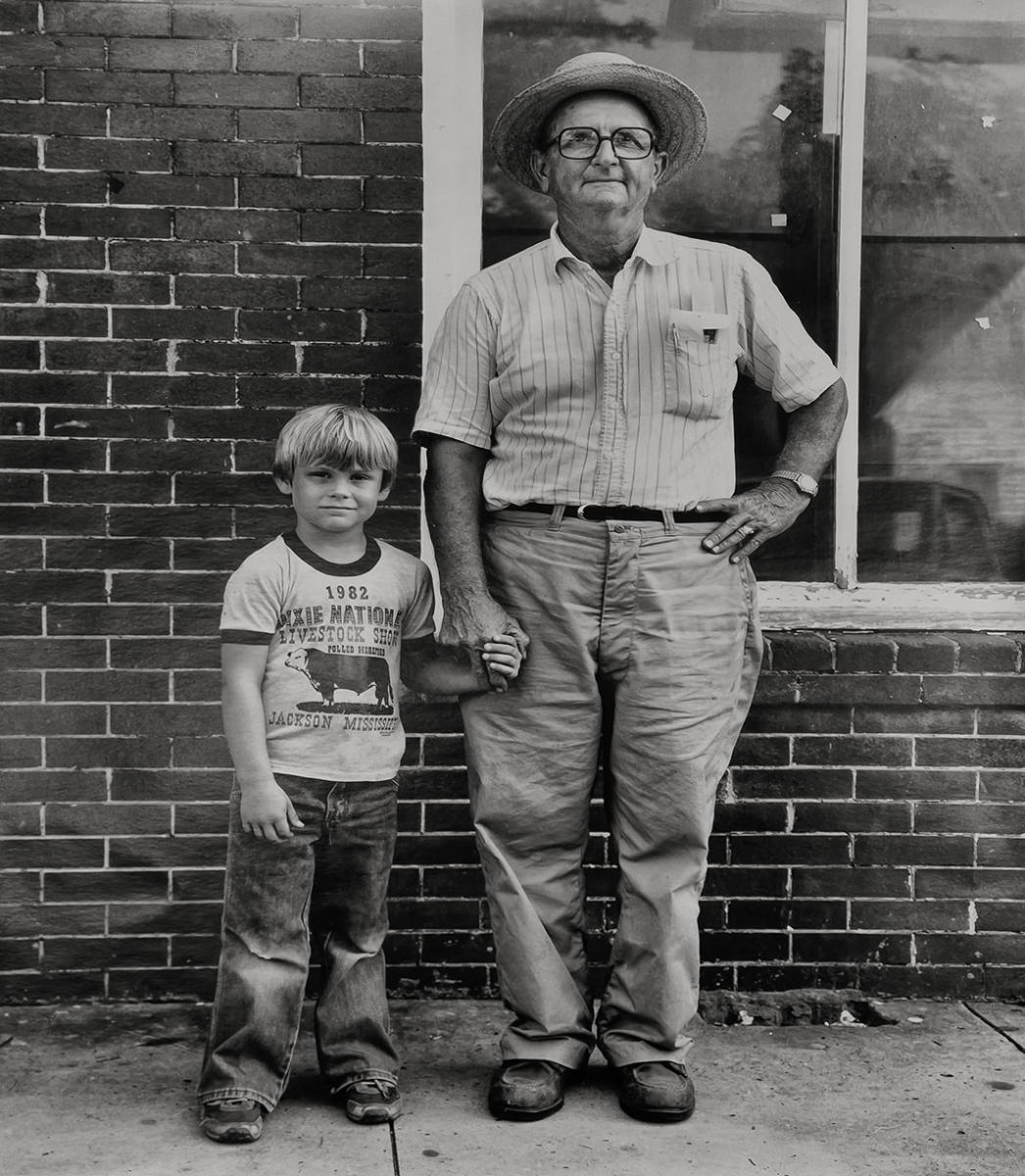 Grandfather and Grandson 1982