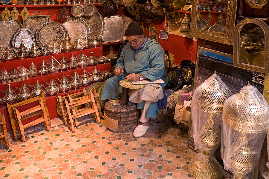Marrakesh Silver Worker