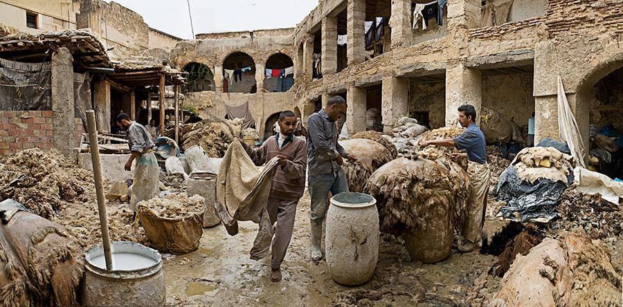 Fez tannery 2