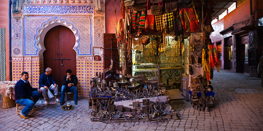 Marrakesh Men Sitting